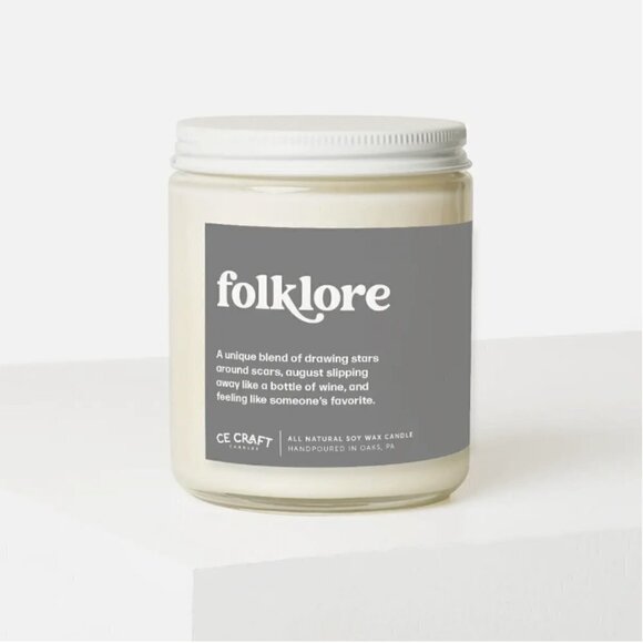 FOLKLORE SOY CANDLE - Picture 1 of 1